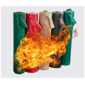 Feuerfestes Stoff Silikonschichtglasfasertuch Silikontuch zum Brandschutz und Wärmeberechnung